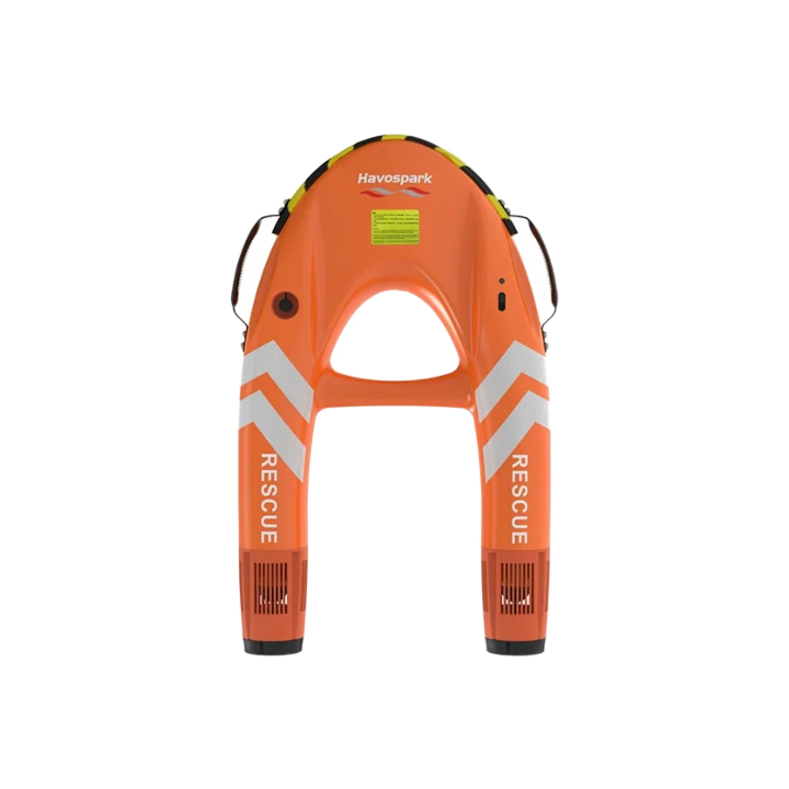 Robotic rescue buoy for sea and river with remote control Havospark Hover Ark H3